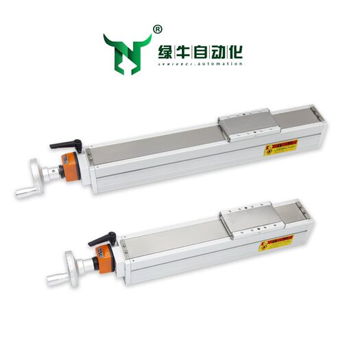 手摇模组手动滑台XY十字钢带全封闭T型丝杆数显器微调微型NN65-M