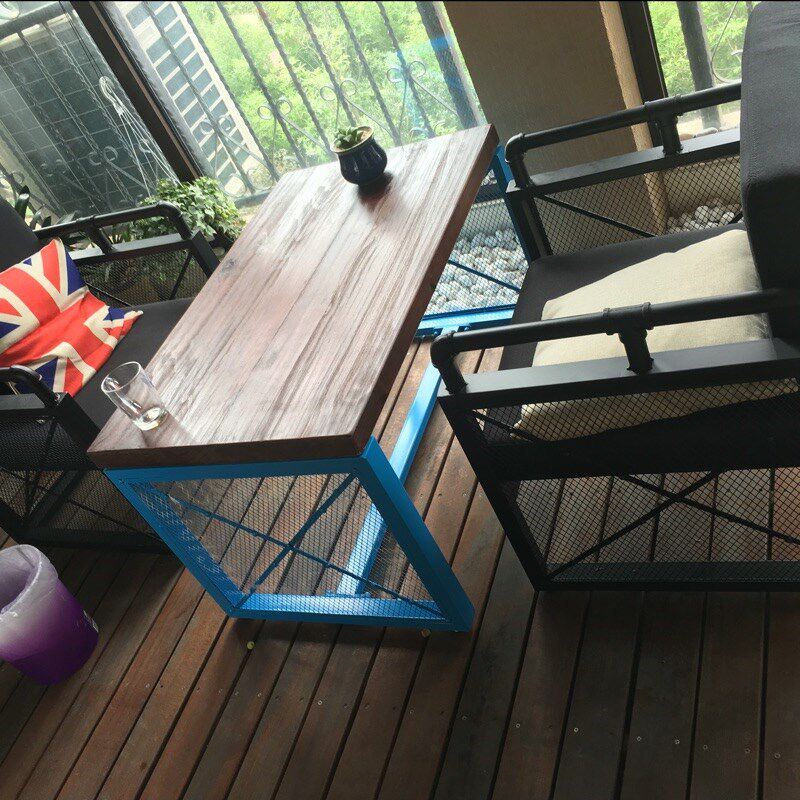 美式loft工业风沙发桌椅组合酒吧KTV酒店咖啡厅单双人沙发椅卡座