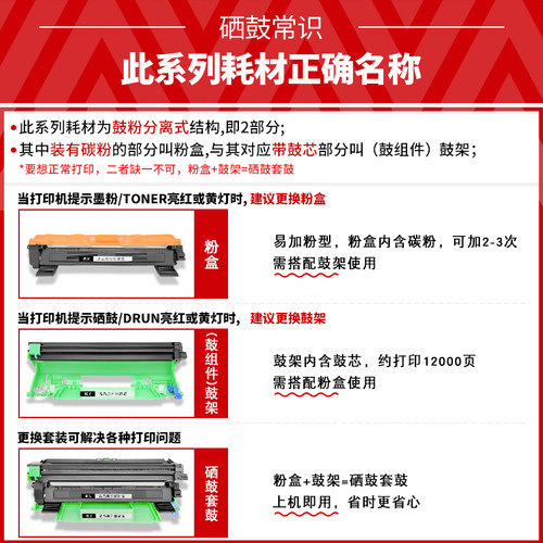 格义适用施乐P115B硒鼓M115b  M115w P115w 118w M118w鼓架碳粉盒