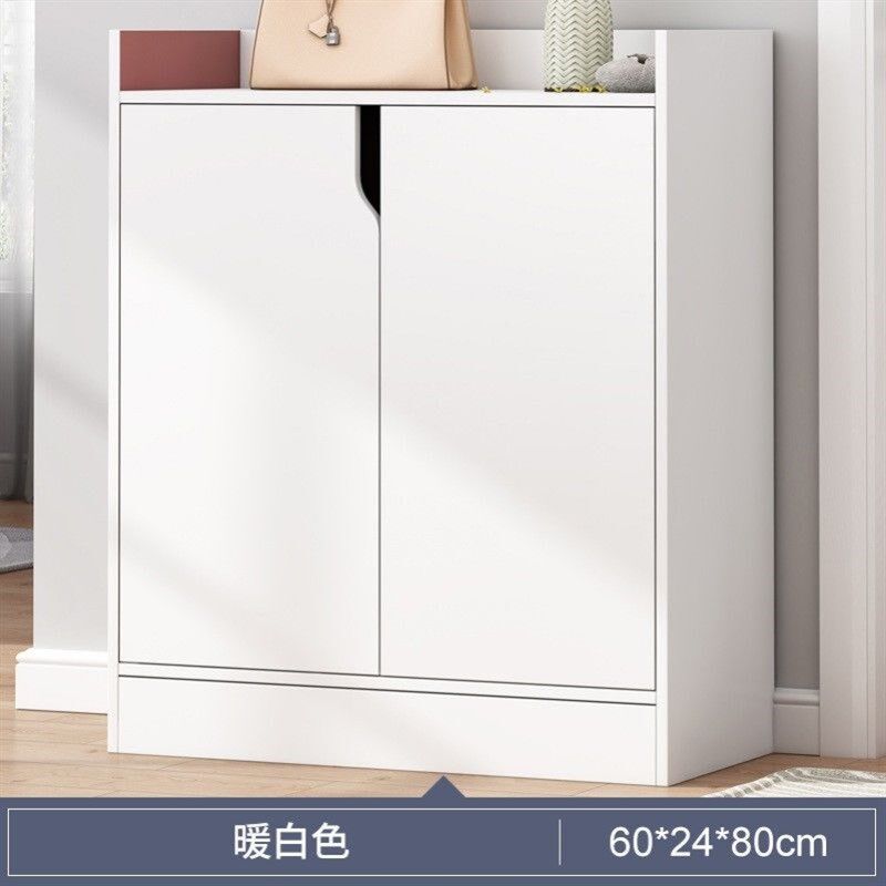 家用门口架入户门玄关柜带挂衣架鞋柜挂钩衣帽钩一体客厅进门靠墙