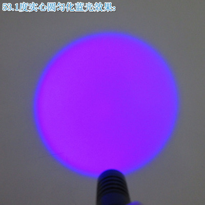 53.1度实心圆匀化效果红光绿光蓝光激光器光斑可调镭射激光定位灯