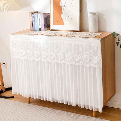 橱柜遮挡门帘免打孔魔术贴防尘纱帘卧室柜书柜衣柜遮丑遮挡布滑轨