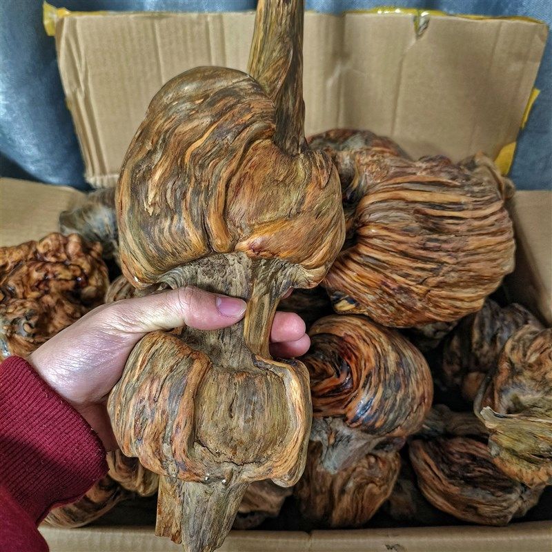 天然松明木琥珀木风化木雕高油性土沉香陈化料根雕摆饰