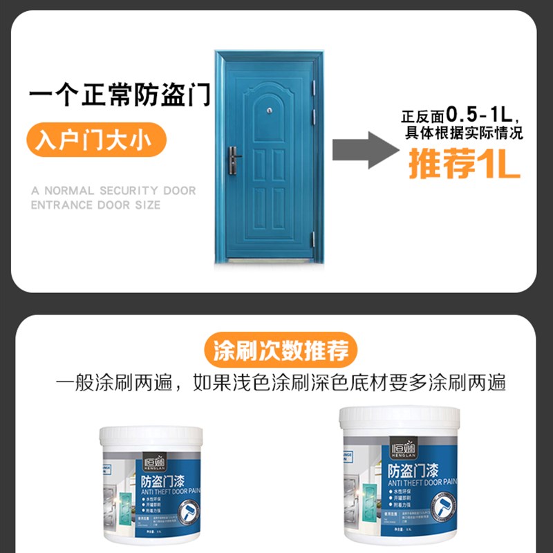 大门自粘墙贴防盗门入户门改色贴纸贴膜翻新改造旧门地板木门墙纸