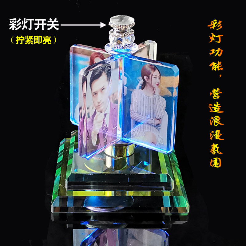 汽车装饰车内摆件照片定制创意中控台摆设女神款个性潮小轿车内部