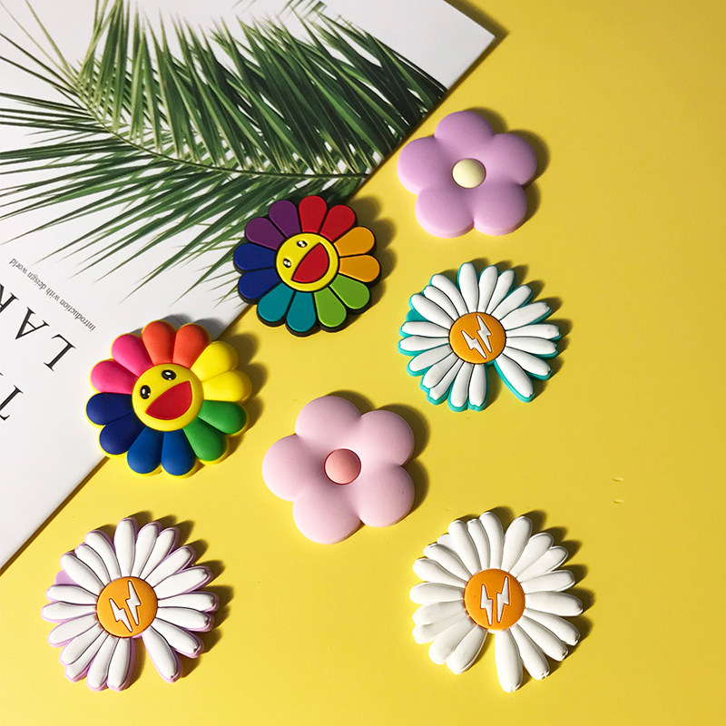 创意花朵ins风冰箱贴卡通磁性贴白板贴太阳花早教软胶装饰贴留言