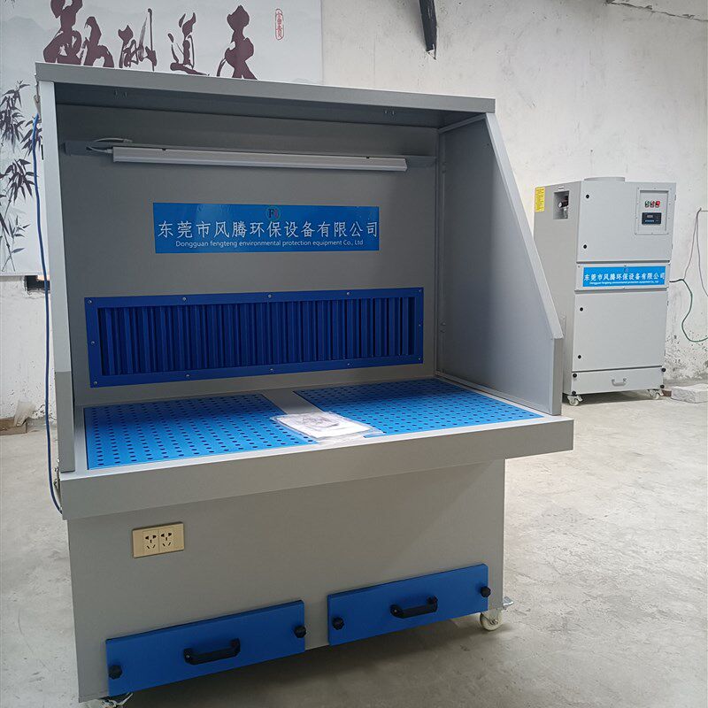 乐器抛光打磨吹尘器工作台金属石材粉尘工业脉冲环保设备吸尘平台