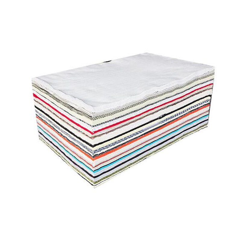 谋福 碎花布料擦机布 碎布头 吸油棉布工业 碎布料碎抹布30*40cm