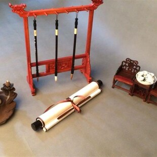 峨眉山丝绸山水画卷轴挂画酒店家庭餐厅装饰装修国画仿古画可送礼
