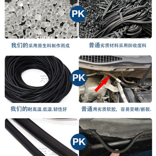 通用汽车雨刷喷水管雨刮器后玻璃水喷嘴管子接头防冻橡胶软管接头