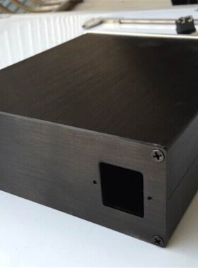 全铝合金前级 耳放 DAC 机箱1907A    (194x70x221mm)
