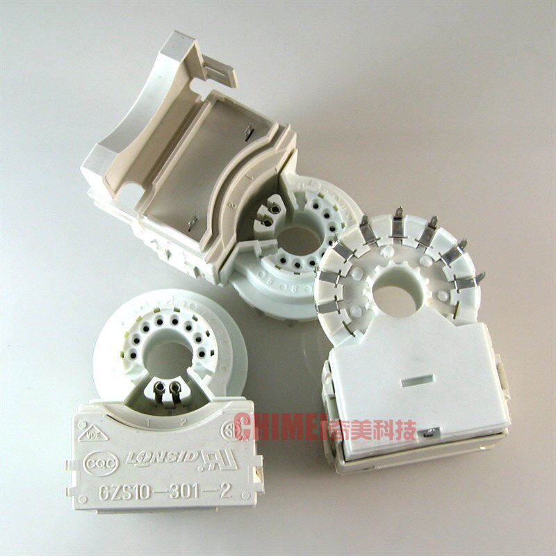 【全新原装】GZS10-301-2 双聚焦电视机管座 显像管插座 9脚管