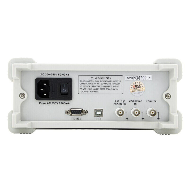 胜利VC2003A函数信号发生器任意波形发生器多功能台式双通道