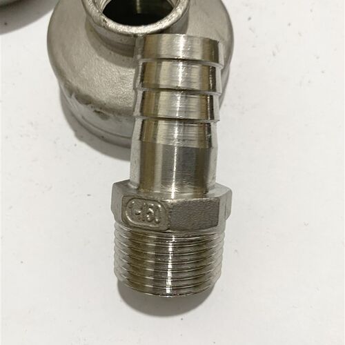 不锈钢水管软管六角皮管接头304变径皮接外丝宝塔接头皮插竹节1寸