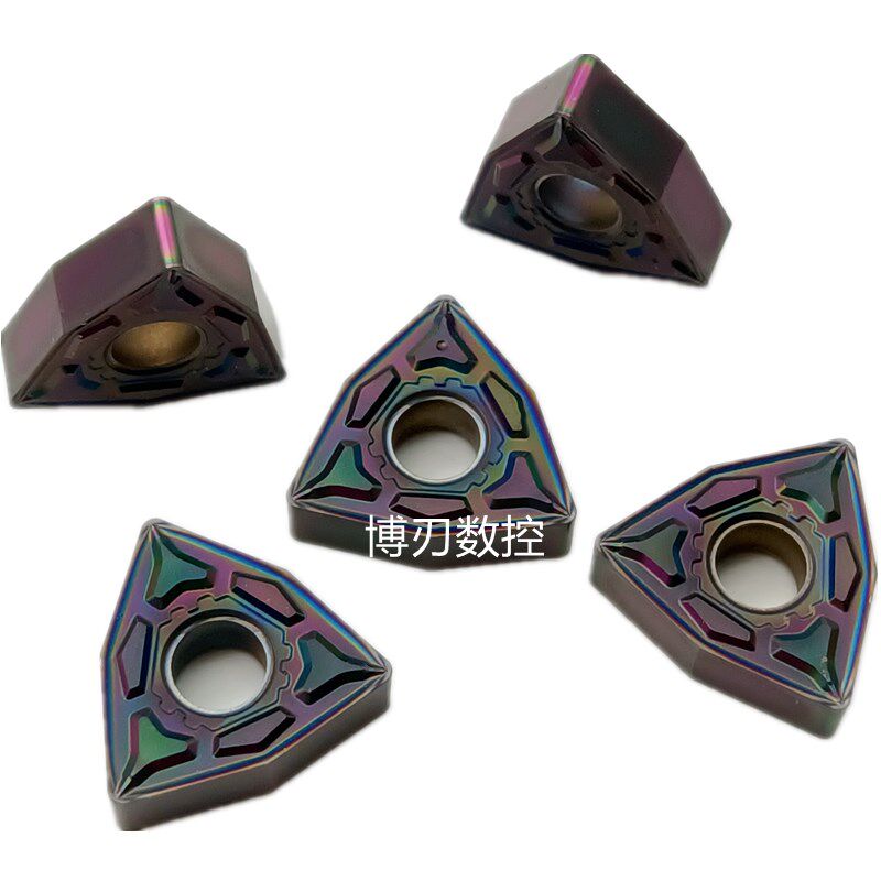 高硬度淬火电焊疤WNMG080408-GF/ZPF/AP105锻打/火后沙眼加工断削