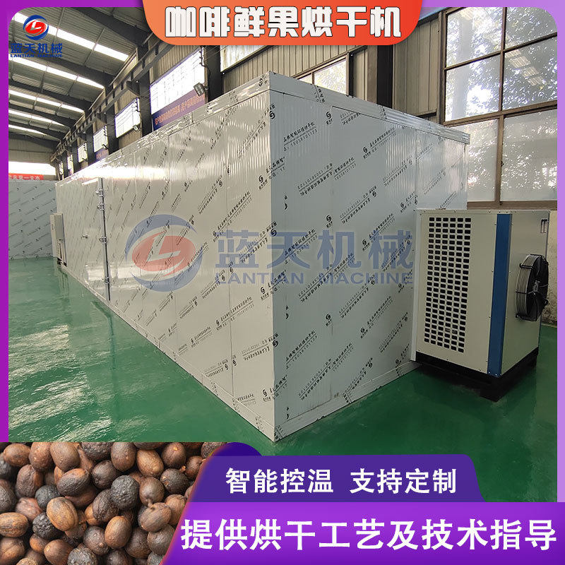 咖啡鲜果烘干机 咖啡樱桃烧颗粒烘干房 Coffee fresh fruit dryer