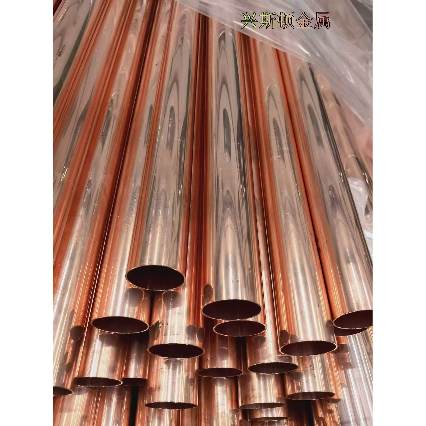 精密切割 国标T2紫铜管 空心紫铜直管紫铜圆管 空调制冷直管盘管