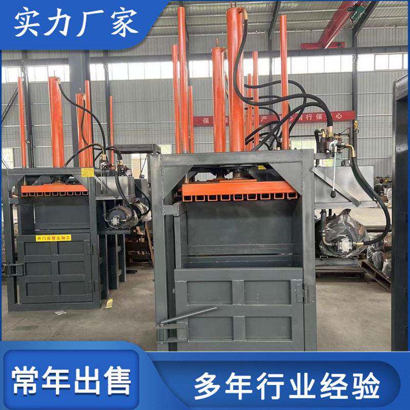 书本废纸壳立式打包机 自动推包批量液压压缩机 缸双缸