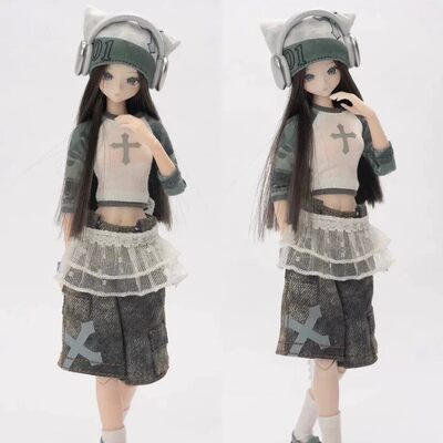 正品混合天使系列盲盒特六植发bjd潮玩周边关节可动人偶桌面摆件
