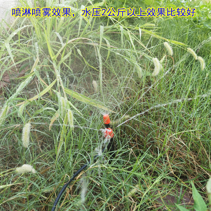 自动浇花器浇水神器定时喷淋雾化滴灌花园喷雾灌溉喷水地插喷头嘴