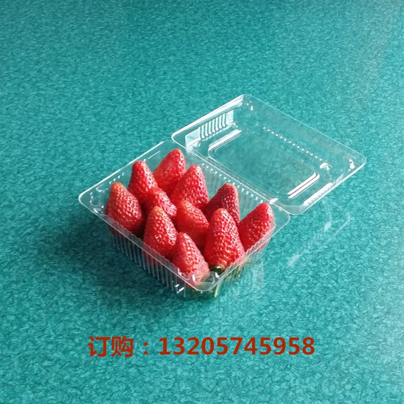 加厚一次性水果包装盒透明 塑料 果蔬盒打包果切包装盒糕点保鲜盒