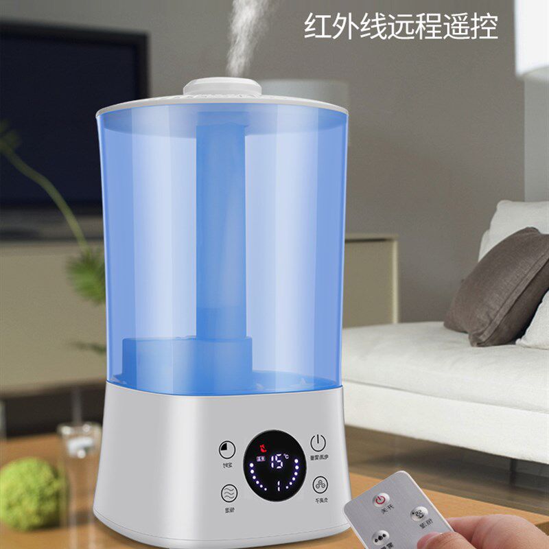 上加水加湿器家用静音卧室空调孕妇婴儿大雾香薰小型空气净化喷雾