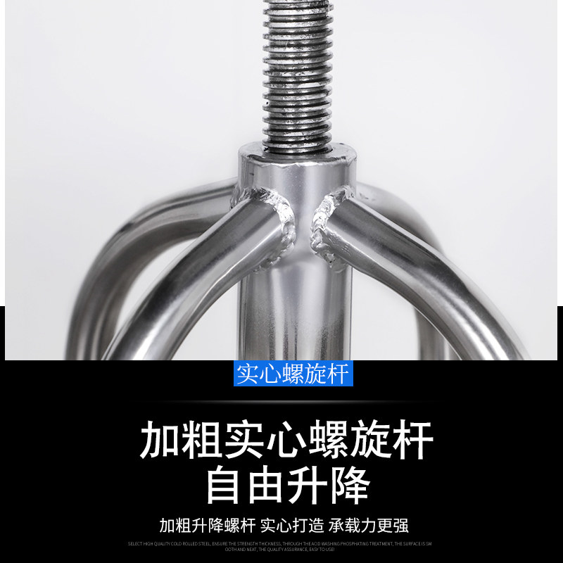 304医院用护士手术凳螺旋升降椅靠背加厚不锈钢圆凳车间酒吧凳子
