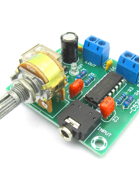 交直流5V小功放 USB供电 PM2038功放板模块 5Wx2 成品板 diy