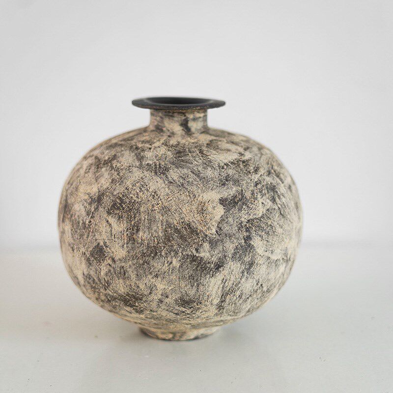 冇花  魏宇峰 手作陶瓷花器日式器皿小众摆件电视柜装饰插花花瓶