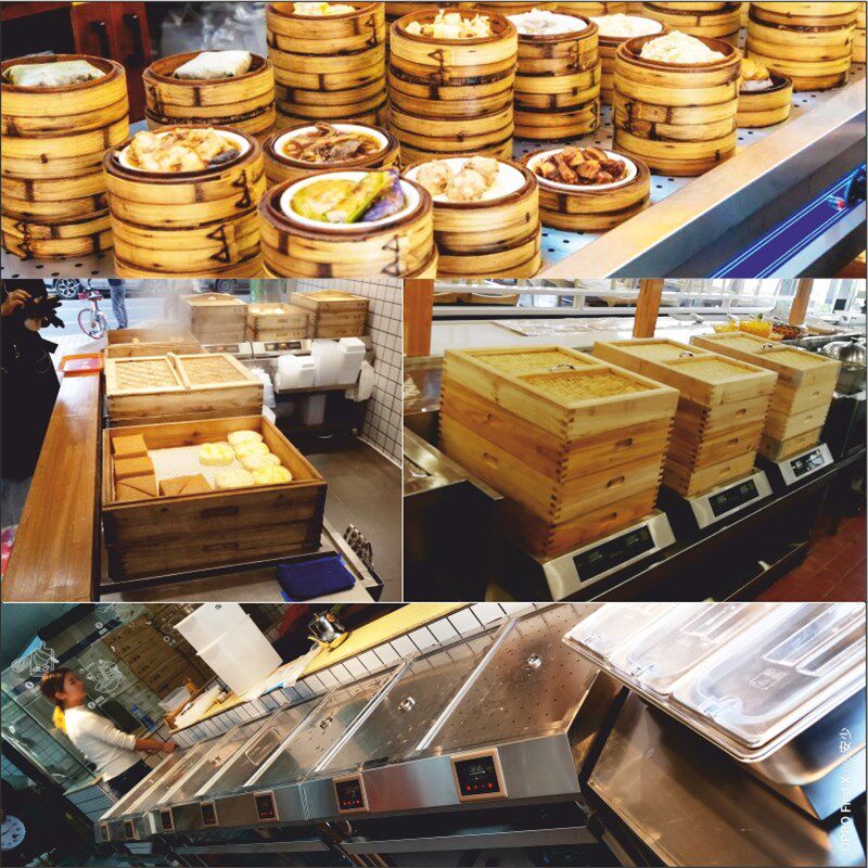 蒸包子机蒸汽炉子台式商用御蒸大师自助餐厅酒店明档早餐蒸笼蒸柜