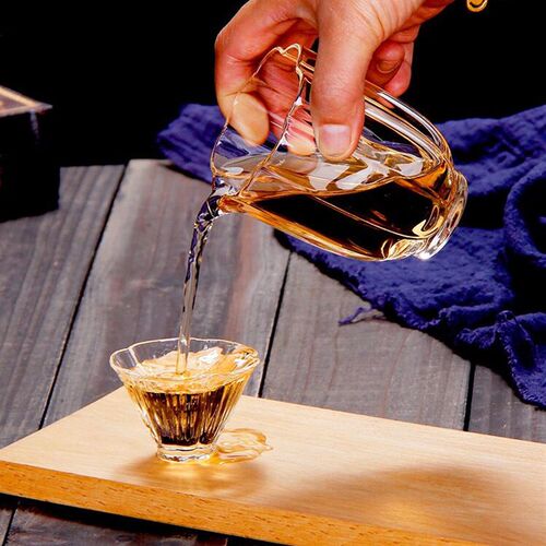 日式多款式玻璃杯透明公杯精美功夫公道杯茶具高端茶海大号分茶器