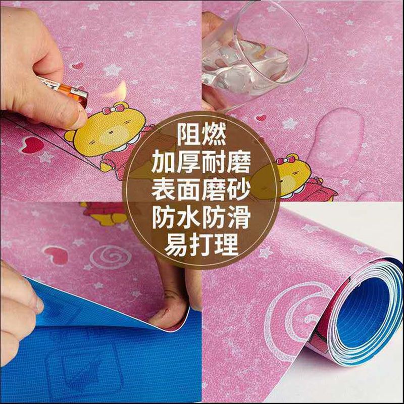商用地板革加厚PVC实心工程革家用水泥地防水防潮耐磨塑胶地板贴