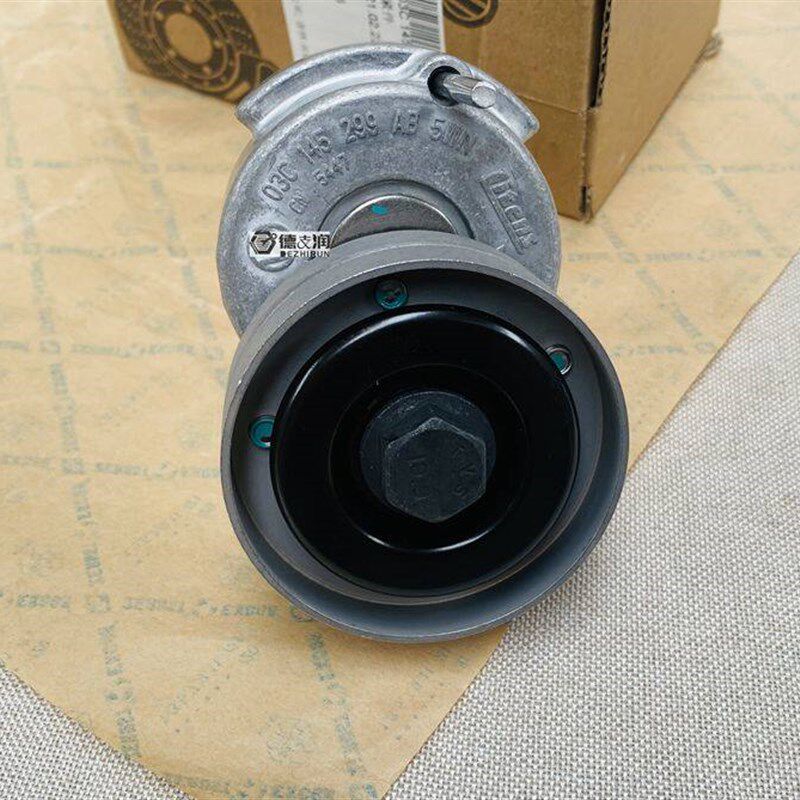 适用高尔夫6速腾新Bora途安明锐EA111 1.4T 发电机涨紧轮 皮带轮