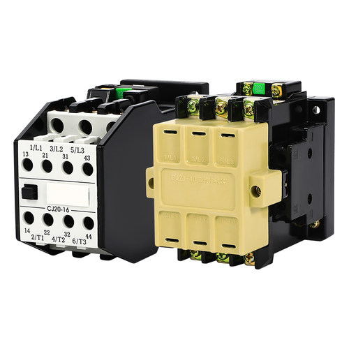交流接触器 CJ20-40A 10A 16A 25A 电压可选380V220V两开两闭银点