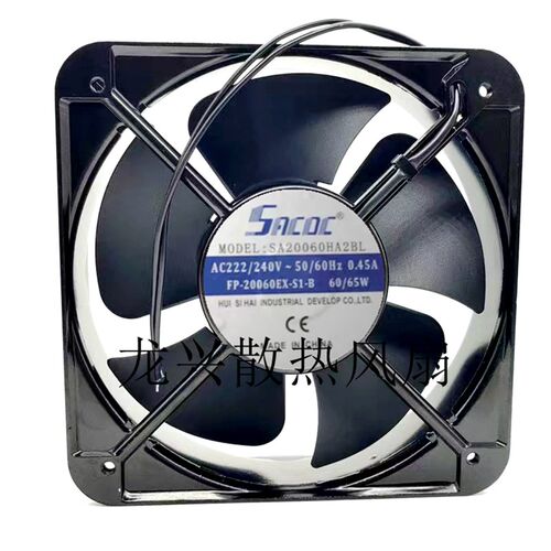 SACDC SA20060HA2BL 220v 0.45A 60/65w散热风扇FP-20060EX-S1-B