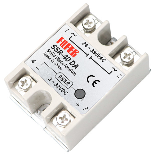 SSR-40DA(40A)10DA 25DA 60DA 80DA 100DA-H固态继电器直流控交流