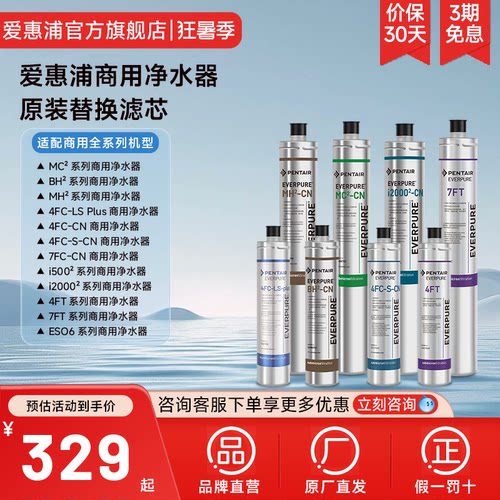 爱惠浦商用净水器滤芯官方正品