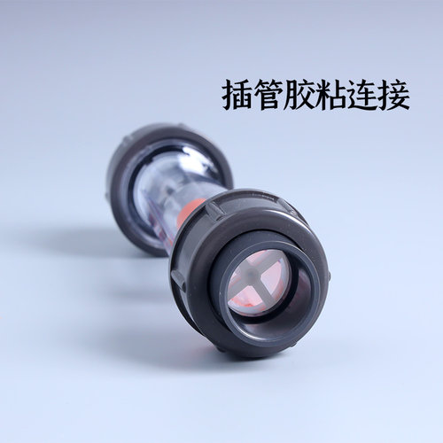塑料转子浮子流量计管道式DN15/20/25/32/40/50/65液体水计量表