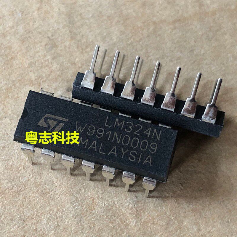 全新进口原装 LM324N DIP-14直插 LM324 运算放大器