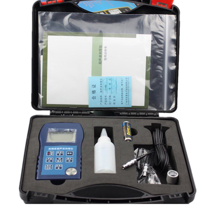 DR86超声波测厚仪高精度壁厚仪钢板塑料玻璃 DR87穿透涂层型测厚