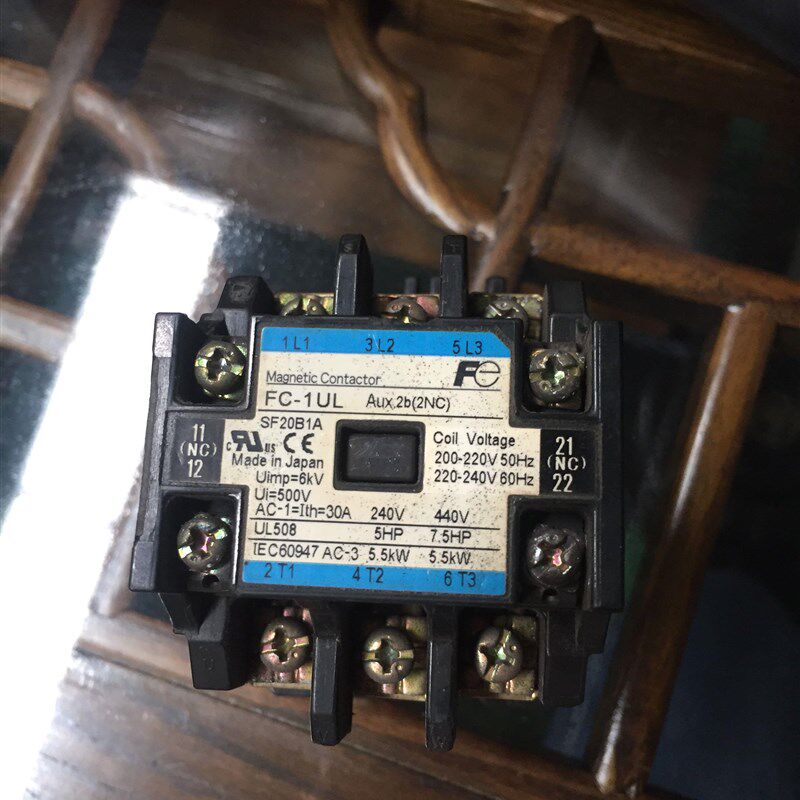 FC-1UL富士变频器G11和P11系列30-37-45-55k充电限流接触器FC-1UL