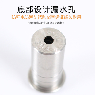地插销孔塞304不锈钢防尘盖防沙盖筒防尘器暗装插销孔插销器加厚