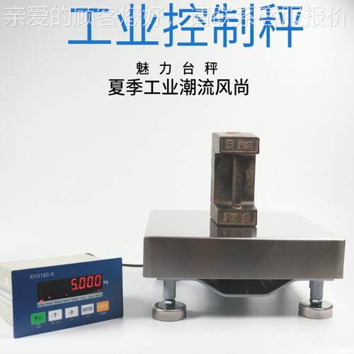 工业秤秤10kg通讯电子台60XH3180-Kkg/T2g电子台称modbus-RU协议0
