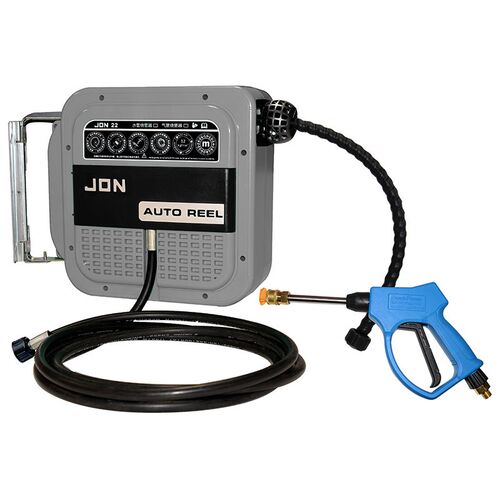 JON22强生压水鼓卷管器 接压洗车机 自动伸缩水管配压水枪