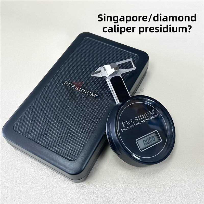 新加坡Presidium数字宝石卡尺计Pegg数字显示钻石尺精细测量0-25m