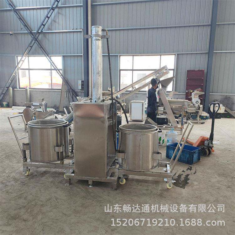 商用果蔬压榨榨汁机大型液压压榨机酸菜酒糟刺梨中草渣压榨脱水