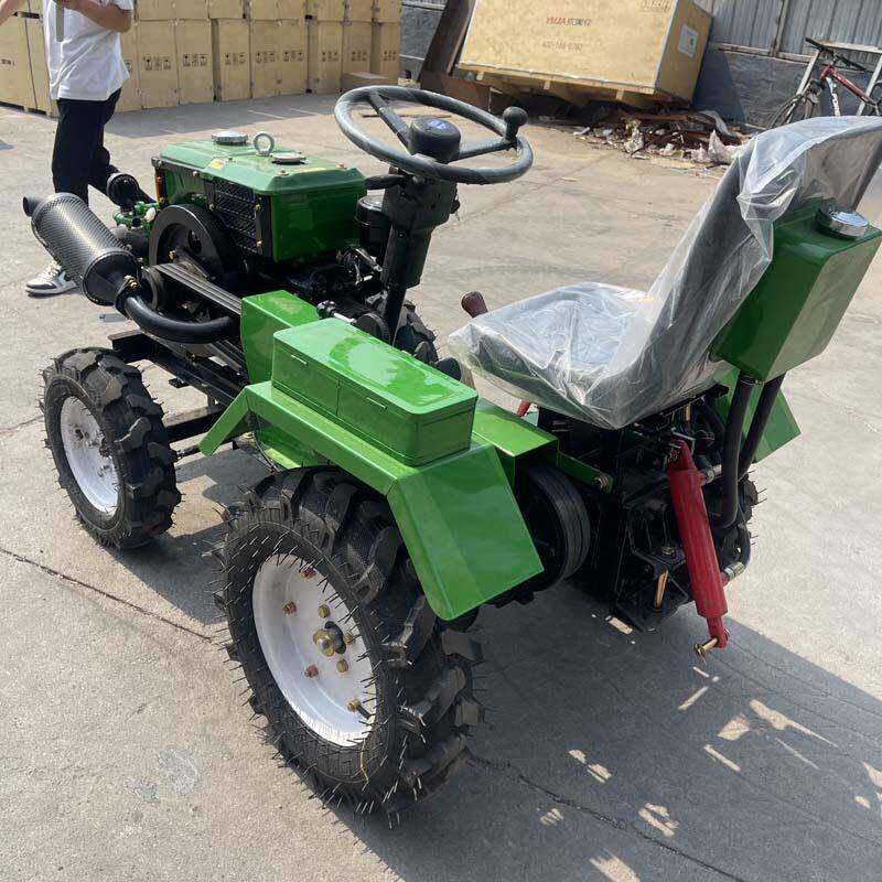 价低格廉迷你拖拉机外贸1工厂2WD缸小型农用耕8马力拖拉机CAG旋机