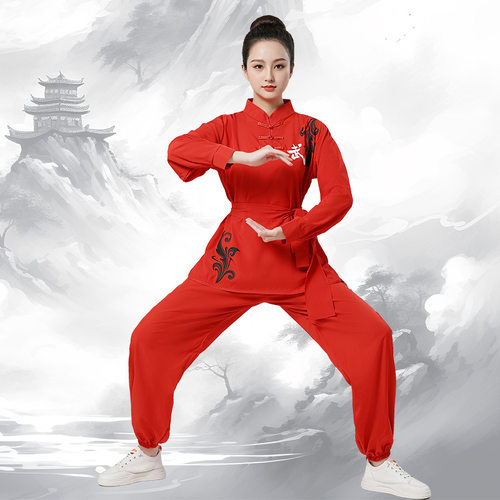 2026新款成人武术服装练功舞龙舞狮中国打鼓功夫比赛训练表演武术