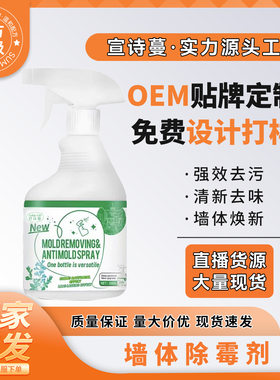 工厂直发墙体除霉剂壁布墙布除霉卫生间胶条瓷砖除霉剂去霉点霉斑
