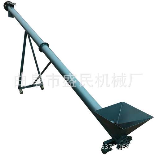 倾斜上轴料提螺螺旋输送机 直供应车间HMW升机 219型水平使用无式